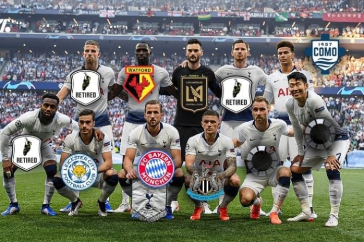 翻篇|2019年欧冠决赛热刺首发阵容，均已退役或离队