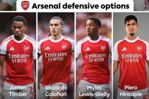 因卡皮耶最新加入，英超官方晒阿森纳防线八大选择💪