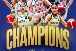 澳大利亚队完成U16女篮亚洲杯历史上首个4连冠 参赛至今23胜0负